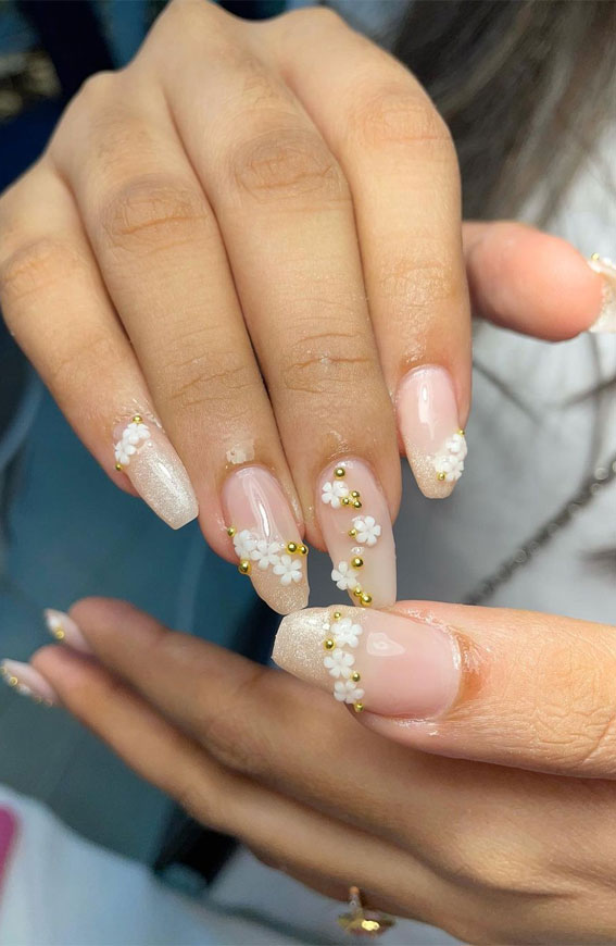 Detachable Long False Nails Small Fingers With Crystal Pearl In 3D Box  Packaging Perfect For Weddings, DIY French Manicure, And Decals From  Emmaseasea, $6.06 | DHgate.Com