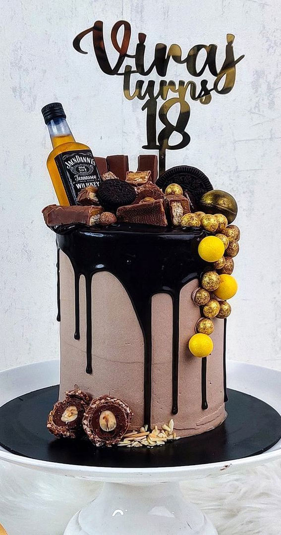 18th Birthday Cake Ideas for a Memorable Celebration : Towering chocolate creation
