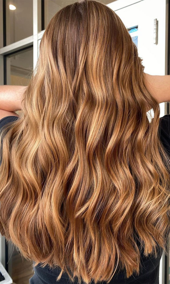 54 Trendy Hair Colour Ideas to Rock This Autumn : Bright & Soft Copper