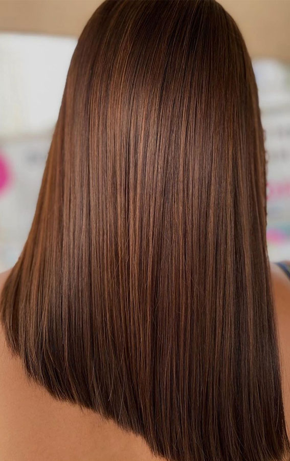 42 Stunning Autumn Hair Colour Ideas to Embrace the Season : Rich Marzipan Browns