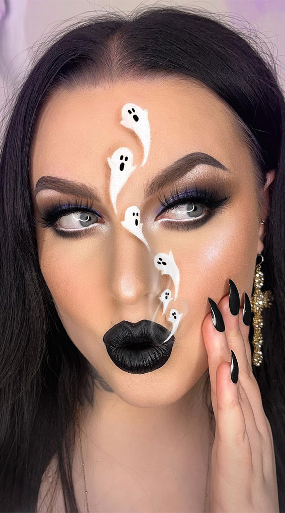 Creative Halloween Makeup Looks : Ghost Whisperer