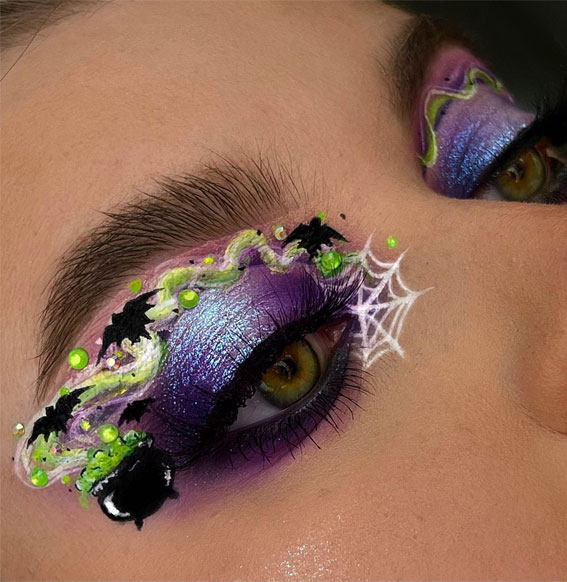 Creative Halloween Makeup Looks : A Witchy Look