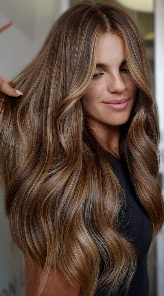 Warm and Inviting Fall Hair Colour Inspirations : Creme Brulee Inspired Hair Colour