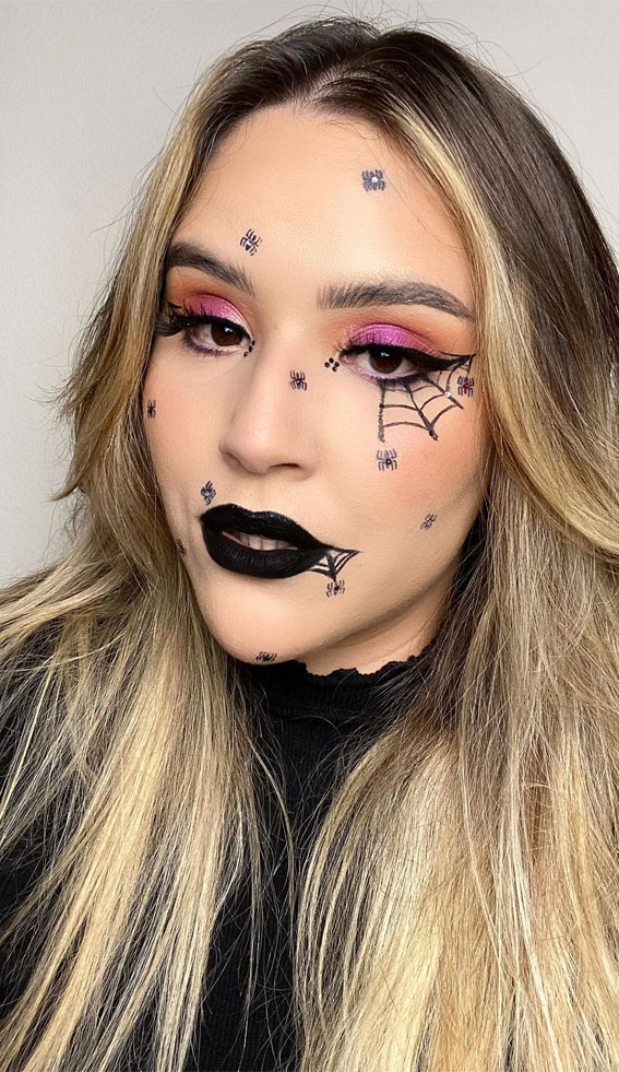 Creative Halloween Makeup Looks : Hocus Pocus Vibes