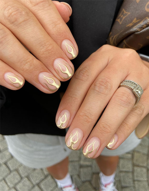 20 top Flame Nail Art Inspiration for Summer ideas in 2024