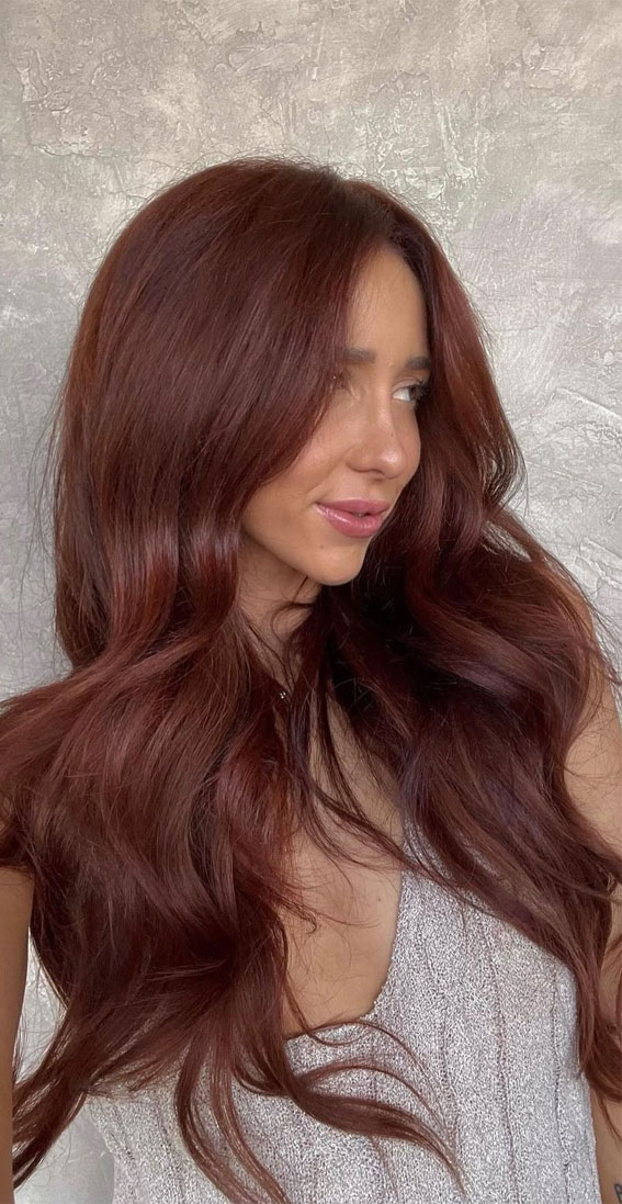 winter hair color, mulled wine hair color, burgundy hair color, winter hair colors 2023, Winter hair color for brunettes, Winter hair color for blondes, Winter hair color for black hair, winter hair colors for fair skin, 