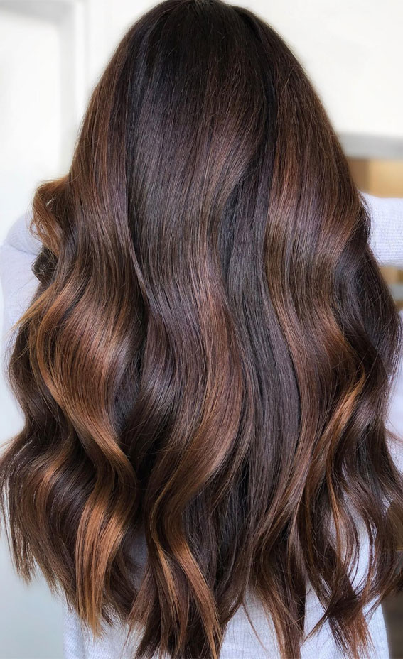 50+ Captivating Hair Colors for the Chilly Season : Cinnamon Spice