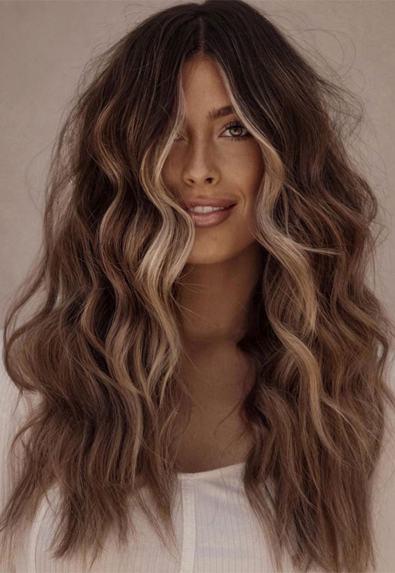 50+ Captivating Hair Colors for the Chilly Season : Espresso + Cream