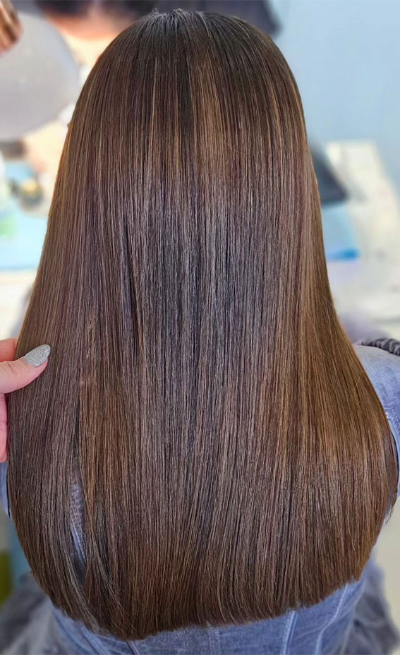 Spring-Inspired Hair Colour Ideas to Freshen Your Look : Subtle Warmth Hazelnut Balayage
