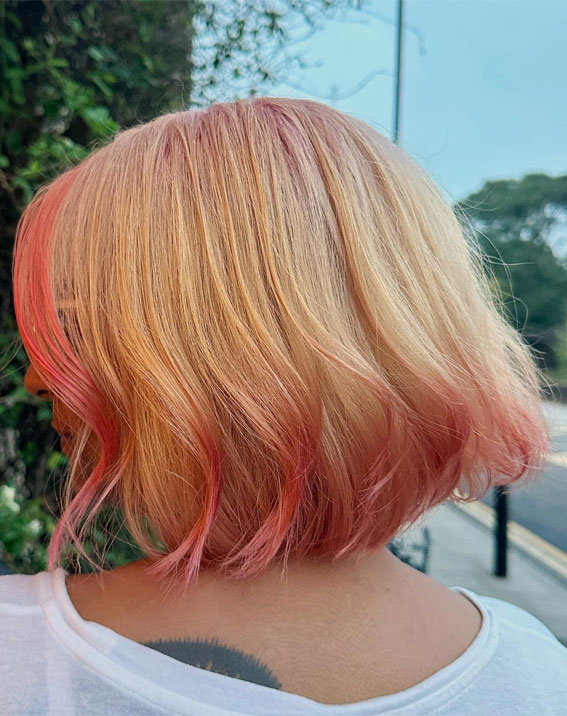 Spring-Inspired Hair Colour Ideas to Freshen Your Look : Burned Blush