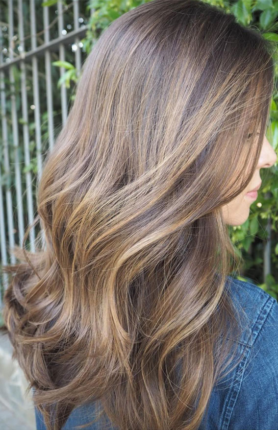 Spring-Inspired Hair Colour Ideas to Freshen Your Look : Soft Natural Elegance