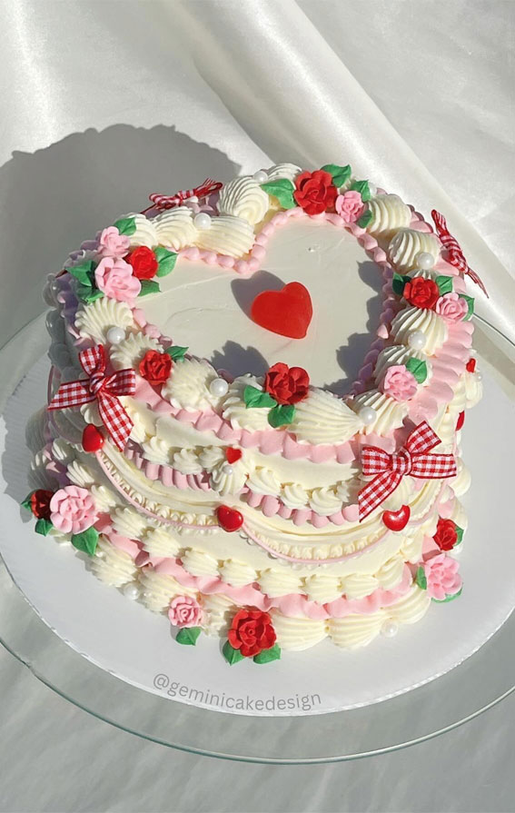 Sweetheart Valentine’s Cake Ideas Love in Every Layer : Whispers of Love