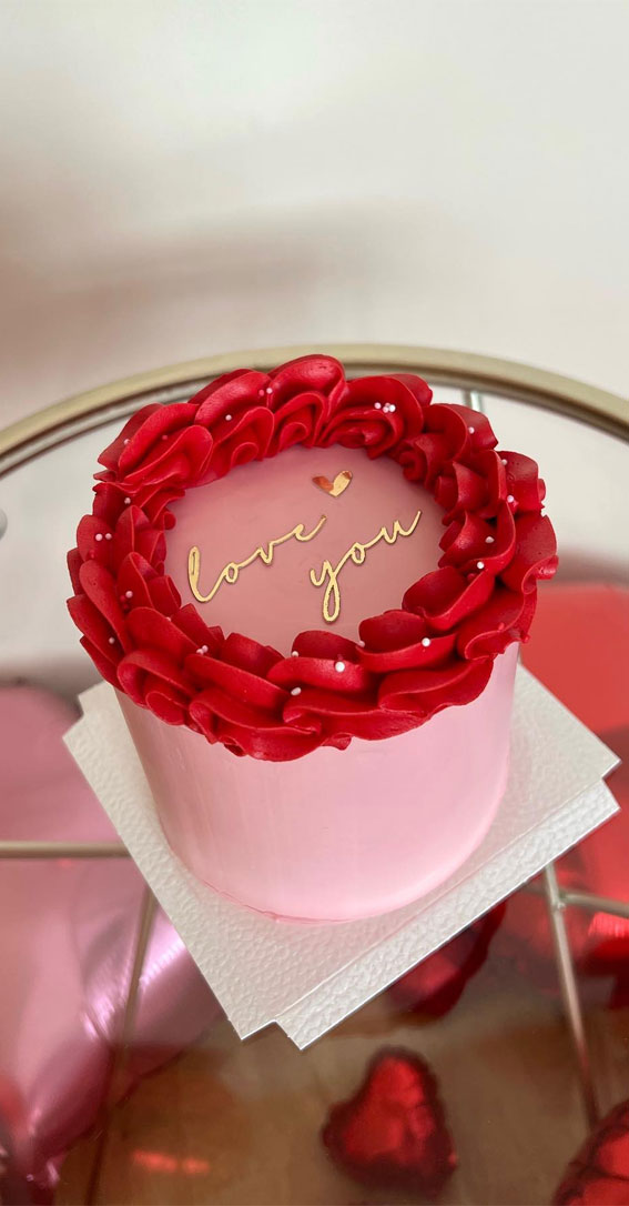 Sweetheart Valentine’s Cake Ideas Love in Every Layer : Sweet Declarations
