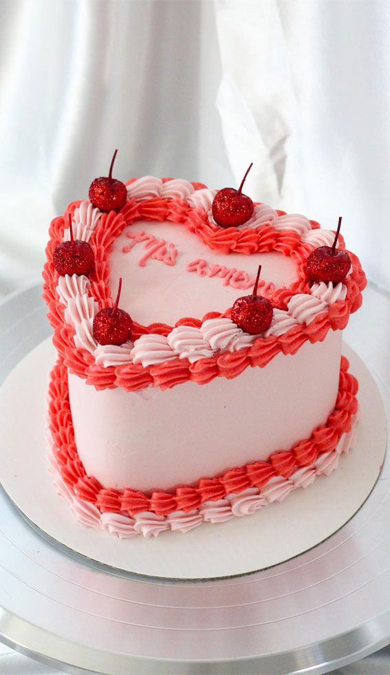 Sweetheart Valentine’s Cake Ideas Love in Every Layer : Gentle Whispers of Love