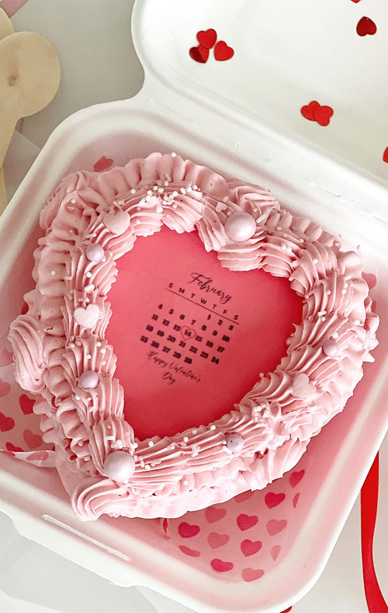 Sweetheart Valentine’s Cake Ideas Love in Every Layer : Countdown Bliss