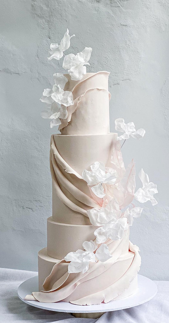 40 Inspiring Wedding Cake Creations : Contemporary Elegance