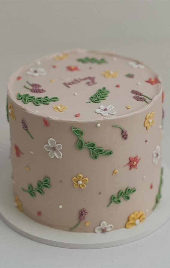50 Birthday Cake Ideas for Every Celebration : Simply Elegant Cake