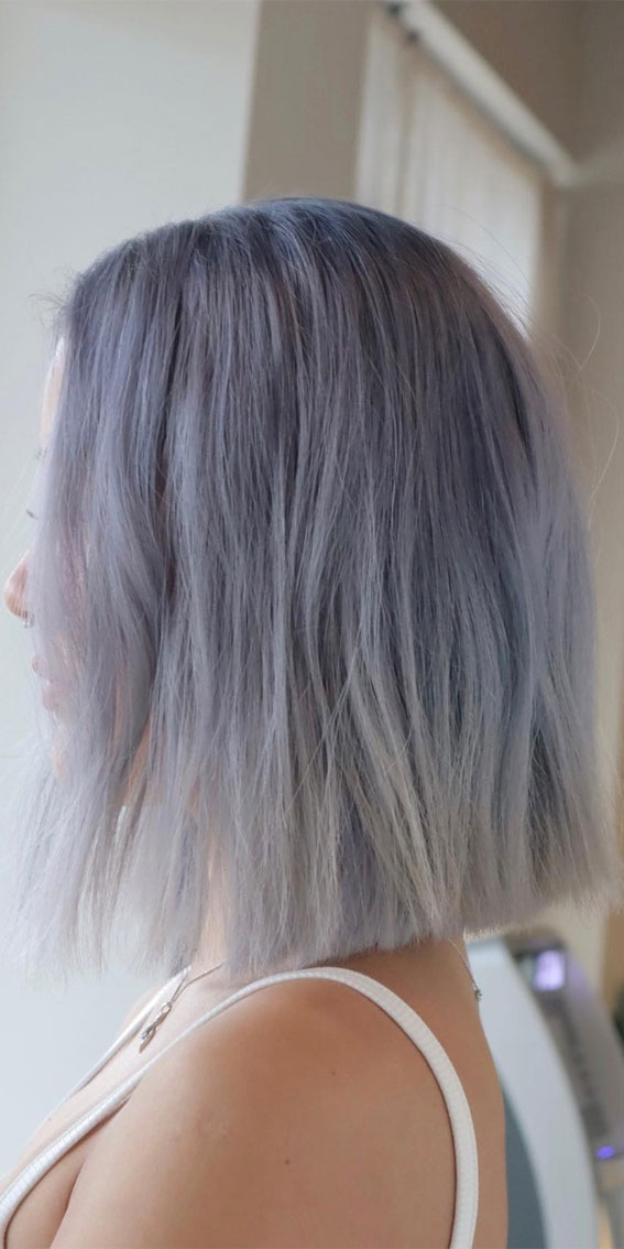 40 Ethereal Hair Colour Trends for the Spring-Summer Season : Stellar Frost