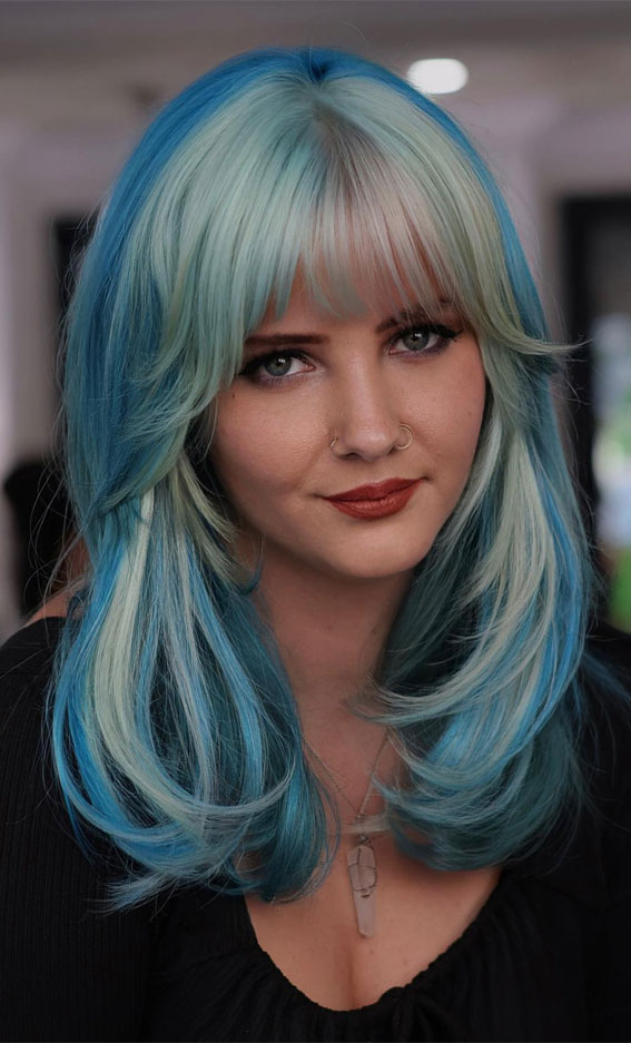 40 Ethereal Hair Colour Trends for the Spring-Summer Season : Celestial Breeze