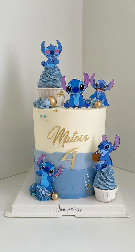 50 Birthday Cake Ideas for Every Celebration : Stitch-tastic Celebration