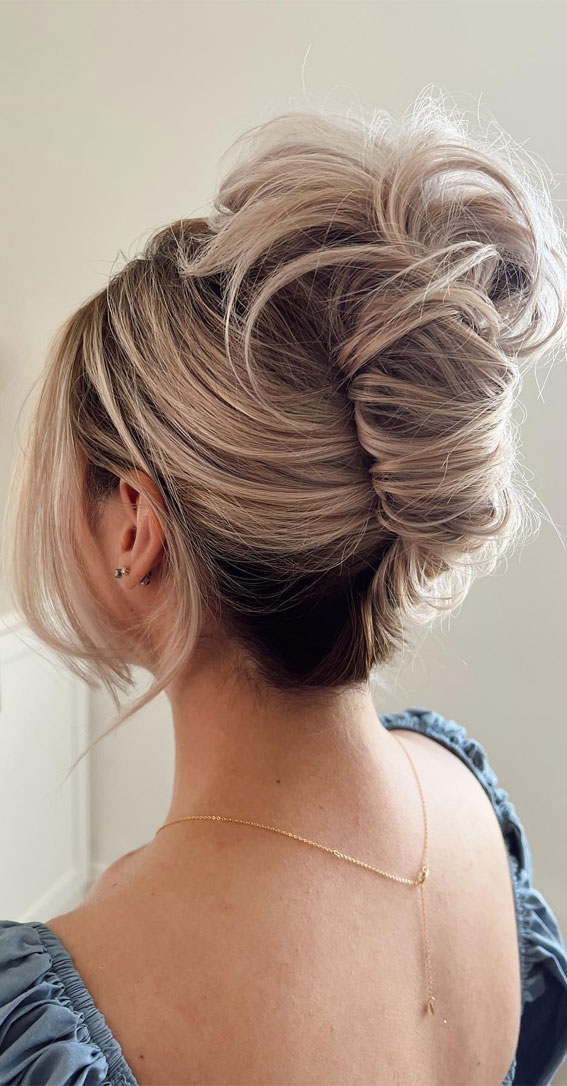 Unlock Your Style 30 Hairdos to Transform Your Look : Pile Up with French Twist Vibe