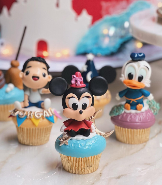 40 Cute Cupcake Ideas For Every Party : Minnie Inspired Cupcake