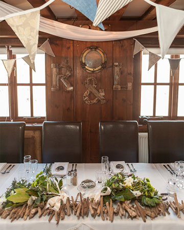 Bride & Groom Table Decorations
