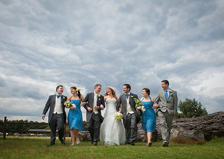 Real Wedding, Bridesmaids, Bridesmaids real wedding, blue Yellow wedding, blue bridesmaids