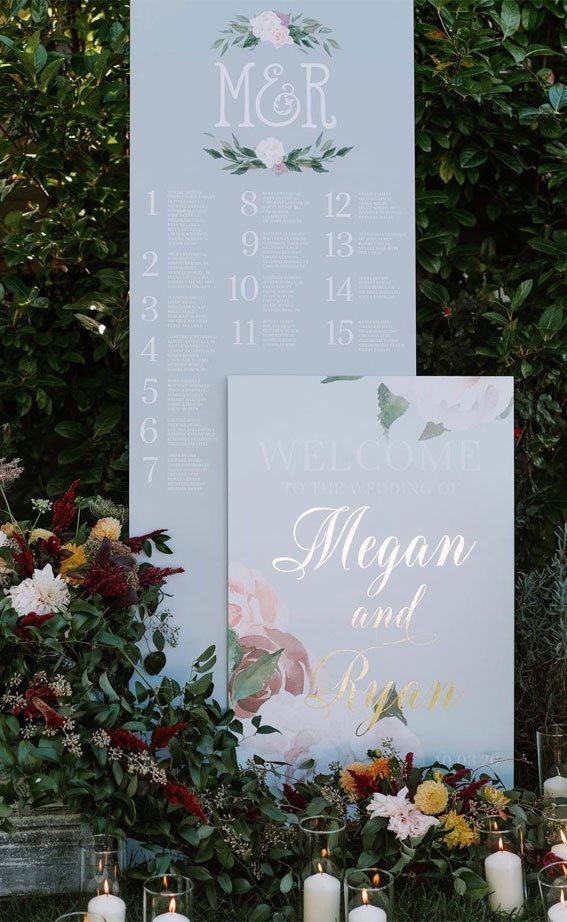 Wedding Escort Cards Ideas & Display To Match Your Wedding Style