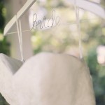 personalized wedding dress wire hanger