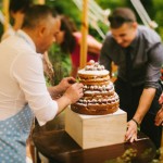 naked wedding cake,garden wedding cake ideas