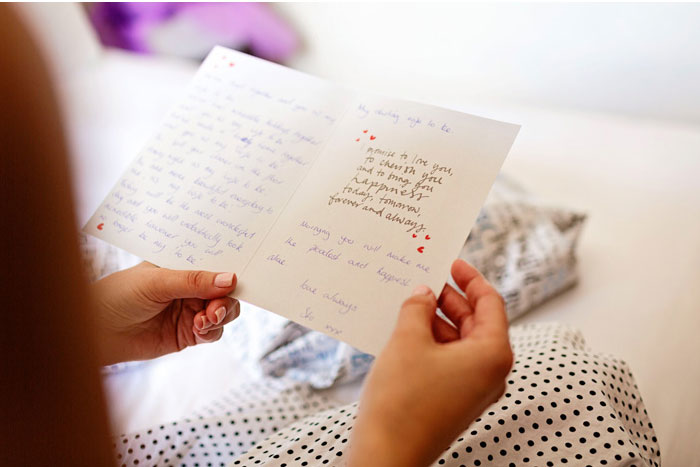 letter of the groom to the bride on wedding day,lilac wedding colour