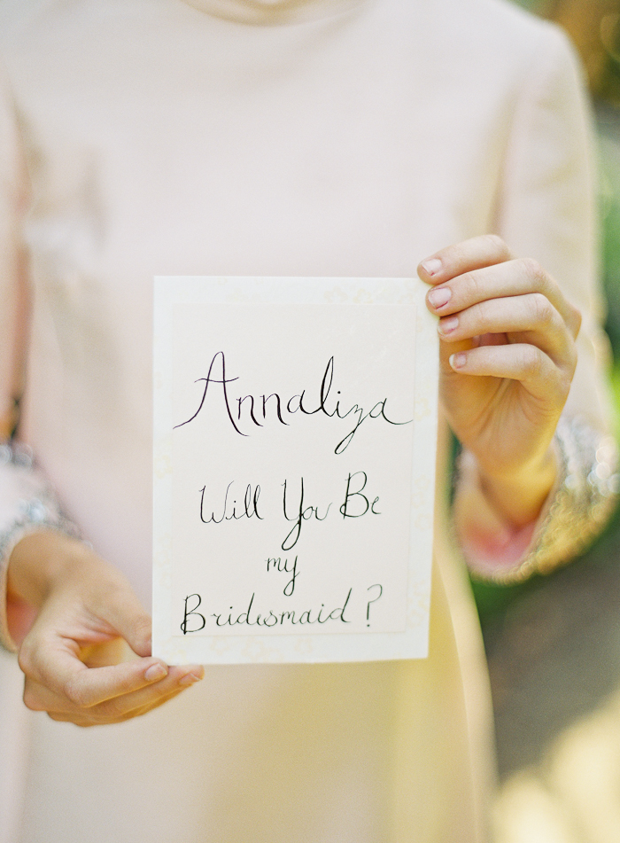 will you be my bridesmaid