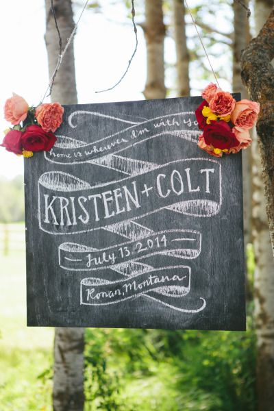 wedding sign decor | Photography: Kristine Paulsen - kristinepaulsenphotography.com
