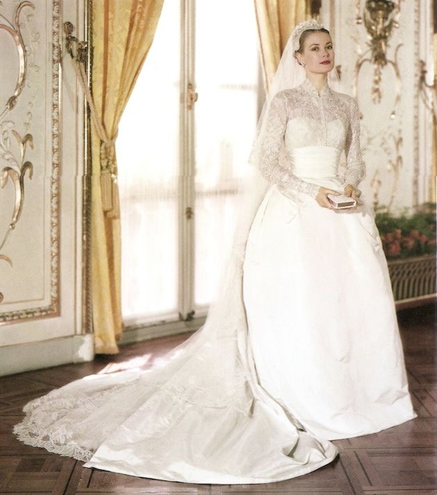 Grace Kelly Wedding Dress - Wedding Dress Silhouette For Body Type | itakeyou.co.uk