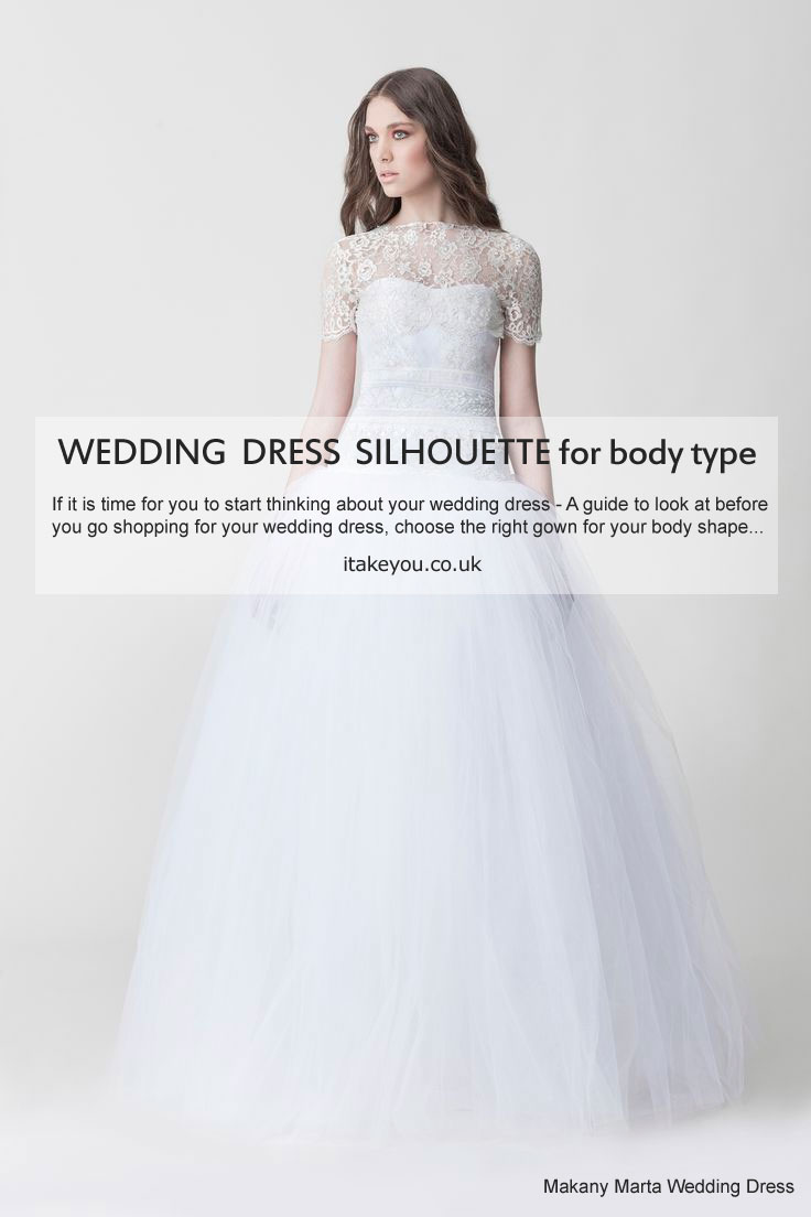 wedding dress silhouettes body types