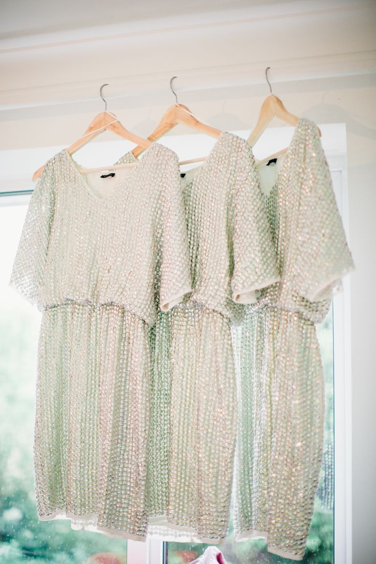 sequin bridesmaid dresses | itakeyou.co.uk