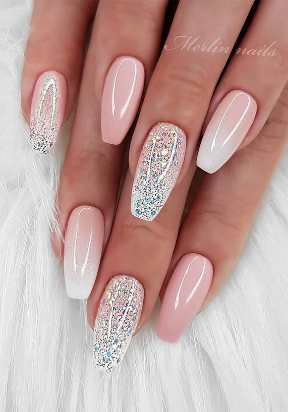 These Ombre Wedding Nails Are So Pretty, French Ombre Nails