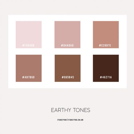 Earth Tone Color Scheme For Bedroom I Take You | Wedding Readings ...