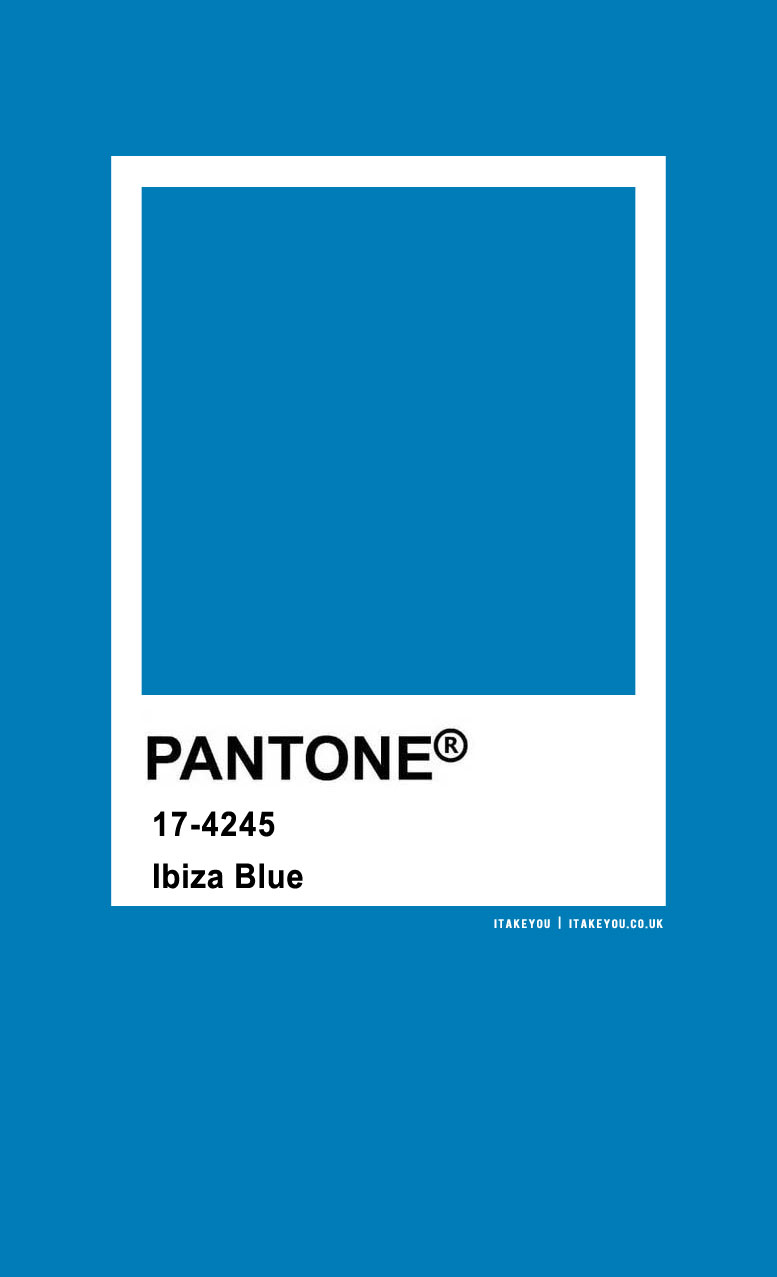 Pantone Color : Pantone Ibiza Blue