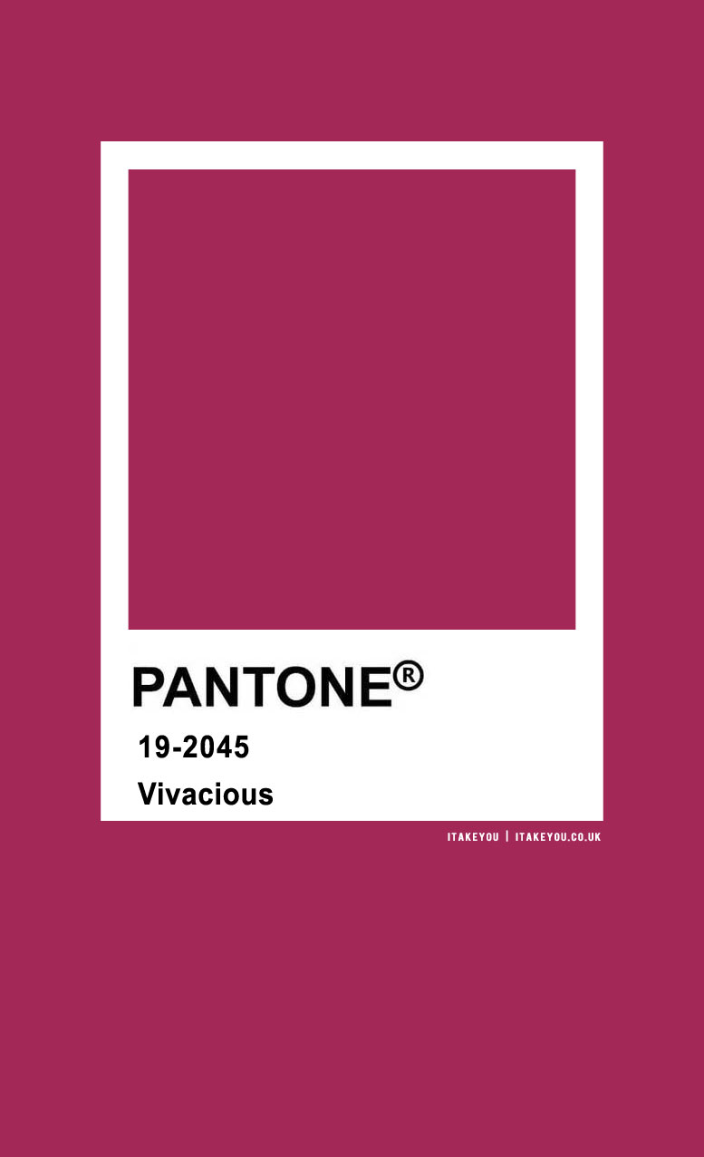 Pantone Color : Pantone Vivacious color