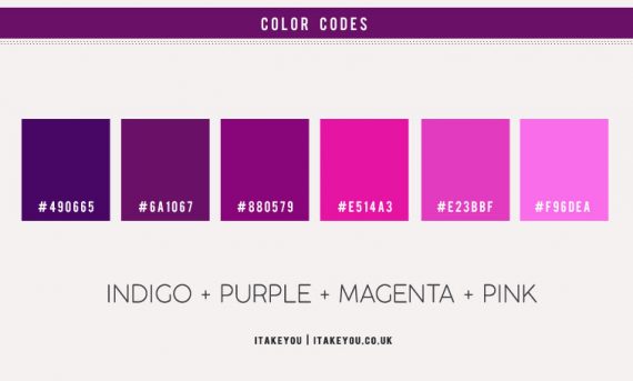 1. Magenta Purple and Blue Hair Dye Ideas - wide 1