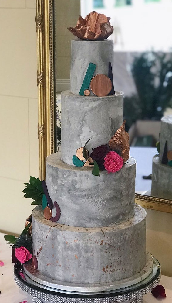 concrete cake, concrete effect cake, concrete wedding cake, concrete cake, concrete cake design, marble effect wedding cake, concrete buttercream cake, stone effect cake , wedding cakes