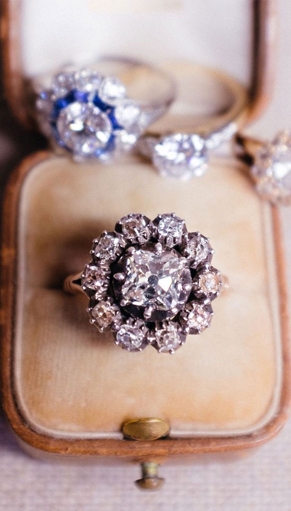engagement ring, engagement rings, diamond engagement ring, art deco engagement ring, vintage style engagement ring