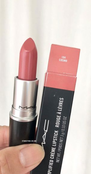 Cosmo Mac Lipstick , Mac Amplified Lipstick, Mac Cosmo