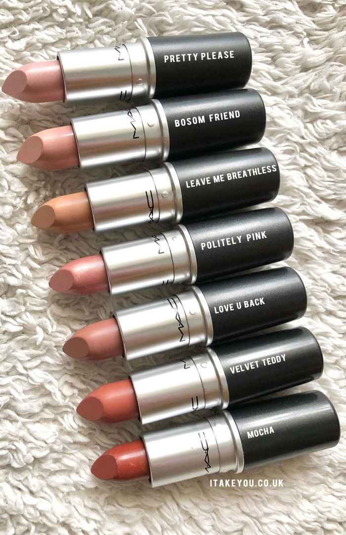 7 Nude Mac lipstick Names