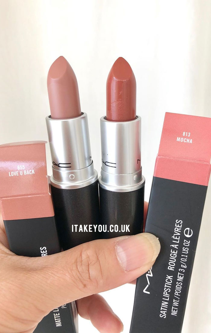 love u back vs mocha mac lipstick, mac lipstick colours, mac lipstick shades