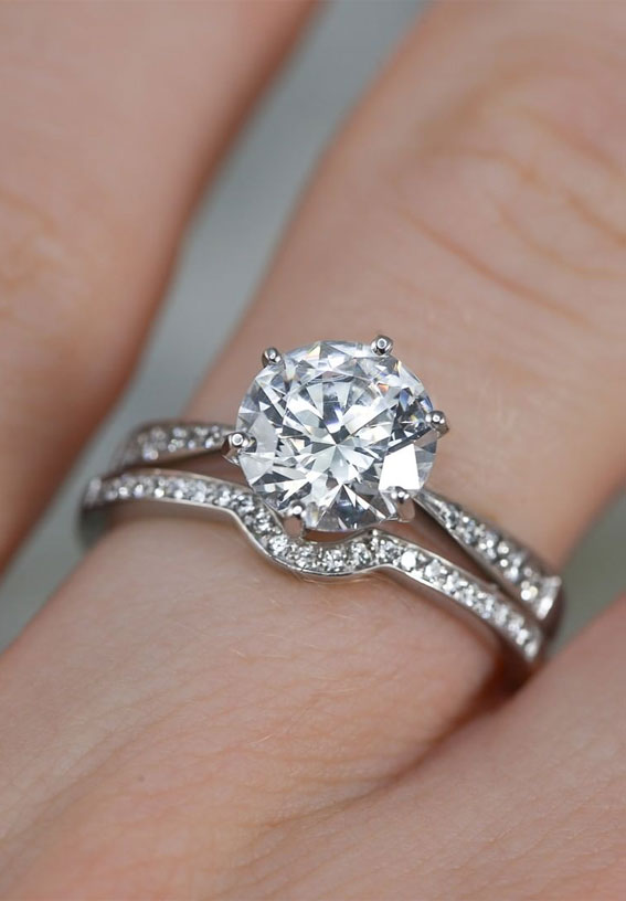 solitaire engagement ring, engagement rings 2022