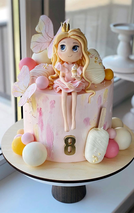 Cake design for girl