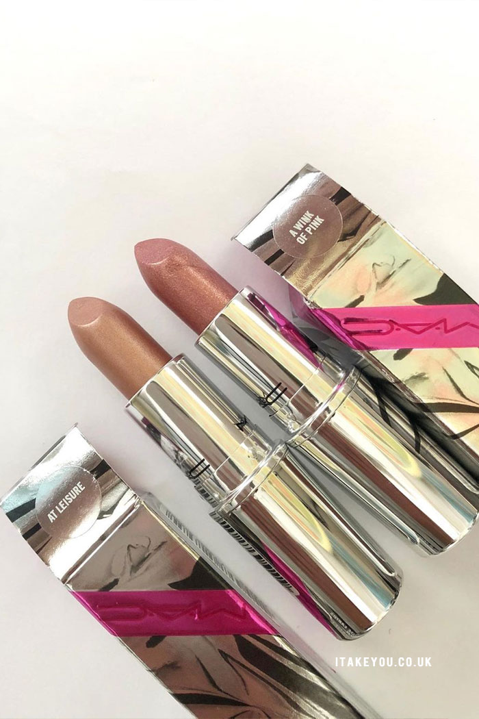 At Leisure and A Wink of Pink Mac Lipsticks – Limited Edition